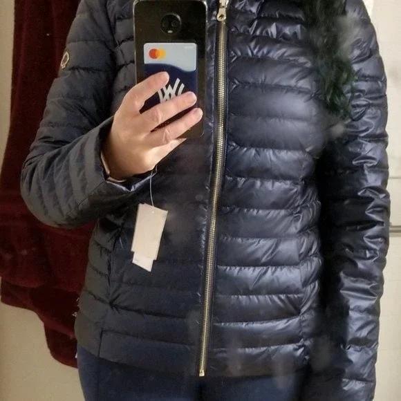 NWT Kate Spade Packable Down Jacket